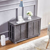 Sideboard Cupboard Display Storage Unit Cabinet with Sliding Doors Living Room