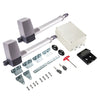 Electric Double Arms Swing Gate Opener Operator Remote Control Door Gate Kit UK