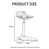 Wobble Bar Stool Standing Desk Chair Ergonomic Office Chair Swivel Lift Seat