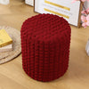 UK Stretch Jacquard Makeup Stool Cover Seat Protector Removable Cushion Cover