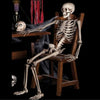 Poseable Full Life Size Human Skeleton 160cm Halloween Party Haunted House Prop