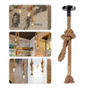 1M Ceiling Light Hanging Lamp Retro Vintage Rustic Hemp Rope Pendant Lights