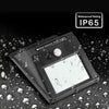 25 LED Solar Powered PIR Motion Sensor Outdoor Garden Light Security Flood Lamp