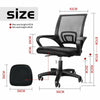 Mesh Office Chair Computer PC Desk Chair 360° Swivel Adjustable Lift Ergonomic