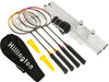 4 PLAYER PROFESSIONAL BADMINTON SET 4 x RACKETS 2 x SHUTTLECOCKS + POLES + NET