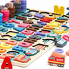 Kid Busy Board Math Preschool Montessori Educational Wooden Toys For Children UK