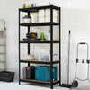 Neo 5 Tier Blue Large Steel Garage Shelving Racking Unit Storage Racks 180x90x40