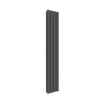 Anthracite Designer Radiator Vertical Horizontal Flat Panel Oval Column Rads