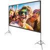 VEVOR Projector Screen with Stand 150 inch 16:9 4K 1080 HD Movie Screen Tripods