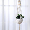 1/2/3X Macrame Plant Hanger Hanging Planter Basket Flower Pot Holder Cotton Rope