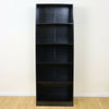 5 Tier Wooden Black Home/Office Bookcase Storage Display Unit Shelving/Cabinet
