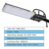 100W LED Street Light Outdoor Garden Floodlight Industrial Highway Road Lamp NEW