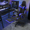 Executive Racing Gaming Computer Office Chair Adjustable Swivel Recliner Leather