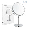 Vanity Mirror Double Sided 10x Magnifying 8" Make Up Shaving Bedroom Bathroom UK (10x)