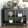 3-Tier Side End Table Open Shelves Storage Coffee Book Magazine Desk Living Room