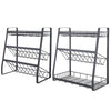 Kitchen Spice Jar Rack 3 Tier Bottle Storage Organiser Seasoning Shelf Holder