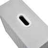 Wooden White/Grey Small Toilet Cleaning Product Storage Tidy Box Unit