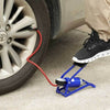 Foldable Single Barrel Cylinder Air Inflator Foot Pump Car Van Bicycle Bike Tyre