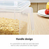 4PCS Clear Fridge Box Holder Kitchen Organiser Food Cupboard Storage Container