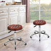 2x PU Leather Padded Barber Stools Rolling Swivel Salon Spa Hairdresser Chair