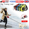 Retractable Dog Lead Training Pet Leash 8m Long Max 50kgs Extendable Head UK