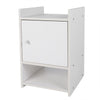 Small Bedside Table Cabinet Shelving Nightstand Storage Furniture Shelf Cupboard