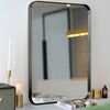 81 x 51cm Bathroom Wall Mirror Rectangular Wall Hanging Mirror Rounded Corner