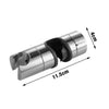 1x Chrome Shower Rail Head Slider Holder Adjustable Universal Bracket 25mm New