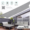 Heavy Duty Sun Shade Sail Garden Patio Awning Canopy 98%uv Protect Waterproof UK