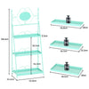 Stable Ladder Shelf 3 Tier Bookshelf Storage Rack Display Shelving Plant Stand