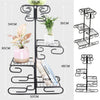 Corner Rack Metal Plant Pot Stand Flower Outdoor Display Shelf Patio Home Garden