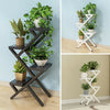 5 Tiers Metal Plant Stand Flower Pot Rack Display Holder Home&Garden Patio Decor