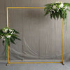 1.5x2M Metal Wedding Arch Frame Stand Backdrop Free Standing Event Venue Gate