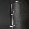 Bathroom Luxury Rain Mixer Shower Combo Set Wall Mounted Rainfall Shower System