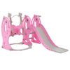 4 in 1 Kids Toddlers Swing & Slide Climber Set Baby In/Outdoor Playground Toy
