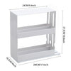 Rotating Spice Herb Jar Holder Rack Pull-Out Storage Shelf Kitchen Organizer