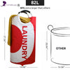 Collapsible Fabric Laundry Hamper, Foldable Clothes Bag, Washing Bin Basket