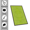 Plain Barrier Mat Runner Heavy Duty Door Mat Entrance Dirt Trapper Anti Slip New