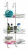 3 Tier Chrome Shower Caddy Bathroom Hanging Storage Rack Shelf Stainless Steel