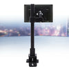 Single Arm Desk Mount Bracket LCD Computer Monitor Stand 13”-27” Screen TV