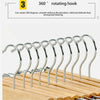 5/10/15PCS Wooden Trouser, Skirt Hangers With Clips, Coat Clothes Hangers UK