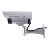 1x/2x Fake Cctv Security Camera Flashing Led Indoor Outdoor Dummy Surveillance