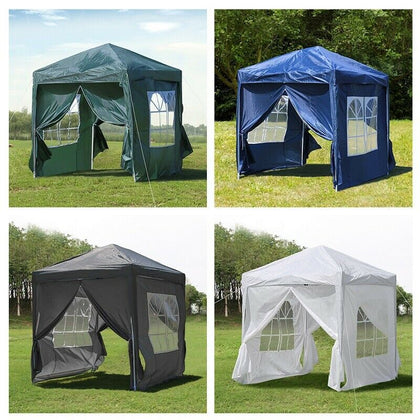 2x2 3x3 m Pop up Gazebo Waterproof Garden Marquee Party Tent Outdoor Sun Canopy