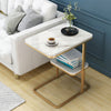 C-Shaped Side Table Sofa End Table Coffee Snack Laptop Desk Living Room Bedroom