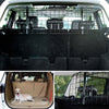 Universal Dog Guard Adjustable Safety Travel Dog Pet Headrest Car Mesh Barrier