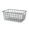 4X Large Storage Basket Metal Wire Mesh Basketry Bathroom Kitchen Tray Desk Tidy
