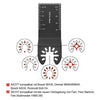 66PCS Oscillating Multi Tool Saw Blades Set Carbide Blade Kit For Dewalt Makita