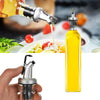 500ML Olive Oil Glass Control Dispenser Vinegar Pourer Bottle Kitchen Cooking UK