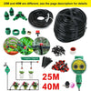 25M/40M Automatic Drip Irrigation System Kit Plant Self Watering Garden Hose UK