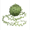 20m DIY Artificial Leaf Flower Leaves Vine Fabric Garland Wedding Party Decor UK